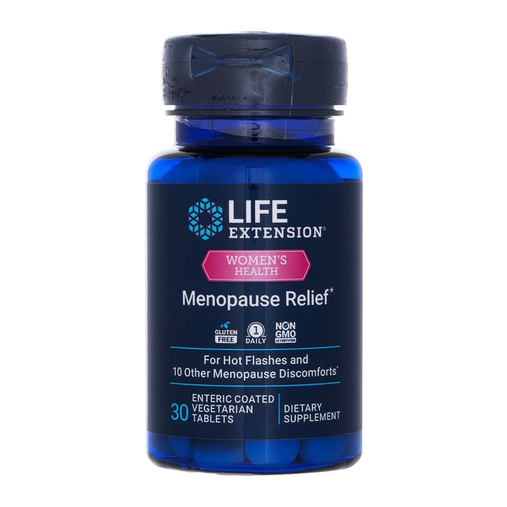 [LIFE EXTENSION]メノポーズリリーフ 【1本30ベジタブレット】