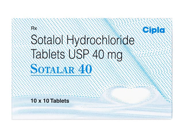 [ソタコールジェネリック]ソタラール40 【1箱100錠】