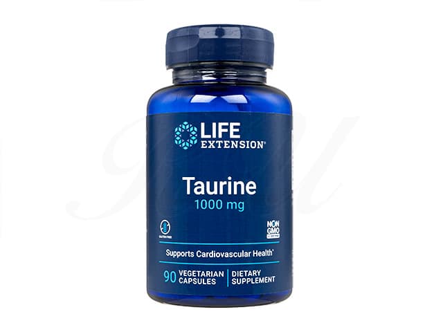 [LIFE EXTENSION]タウリン1000mg 【1本90ベジカプセル】