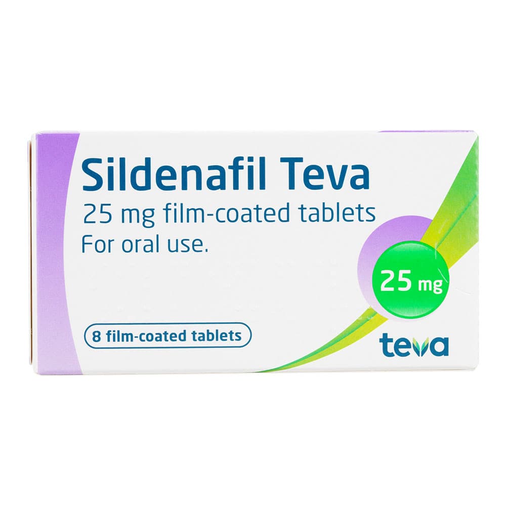 [バイアグラジェネリック]シルデナフィル25mg 【1箱8錠】