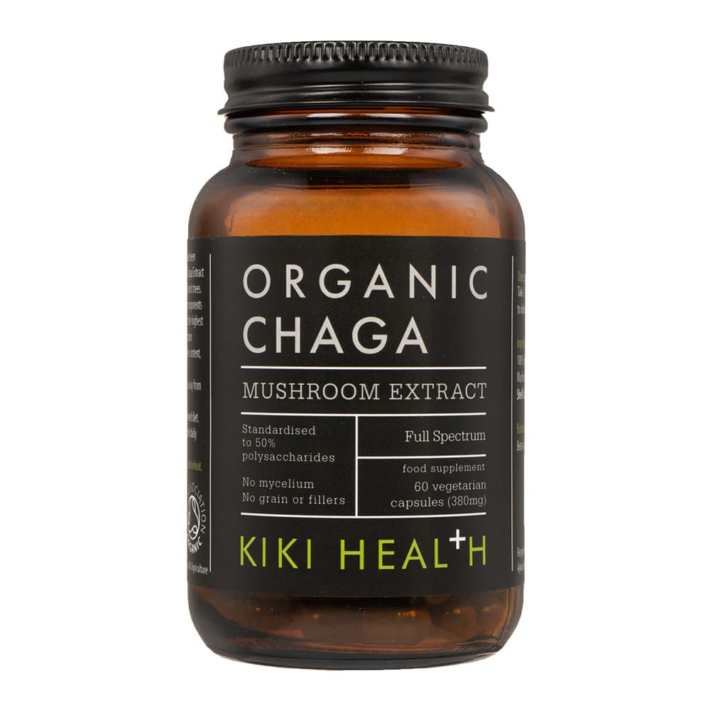 [KIKI HEALTH]オーガニックチャガ エクストラクト 【1本60ベジカプセル】