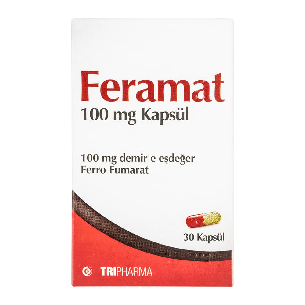 [フェルムジェネリック]フェラマット100mg 【1箱30カプセル】