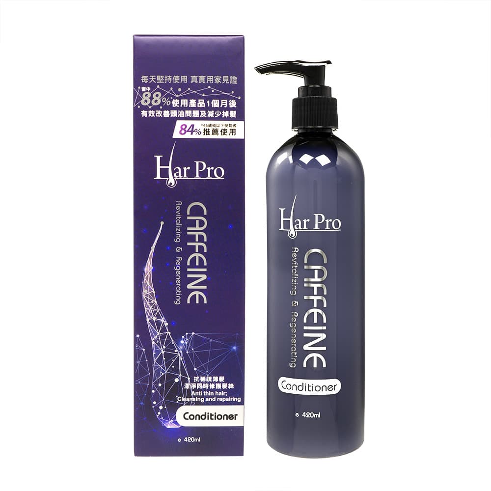 [HarPro]カフェイン リバイタライジング＆リジェネレイティング コンディショナー 【1本420ml】