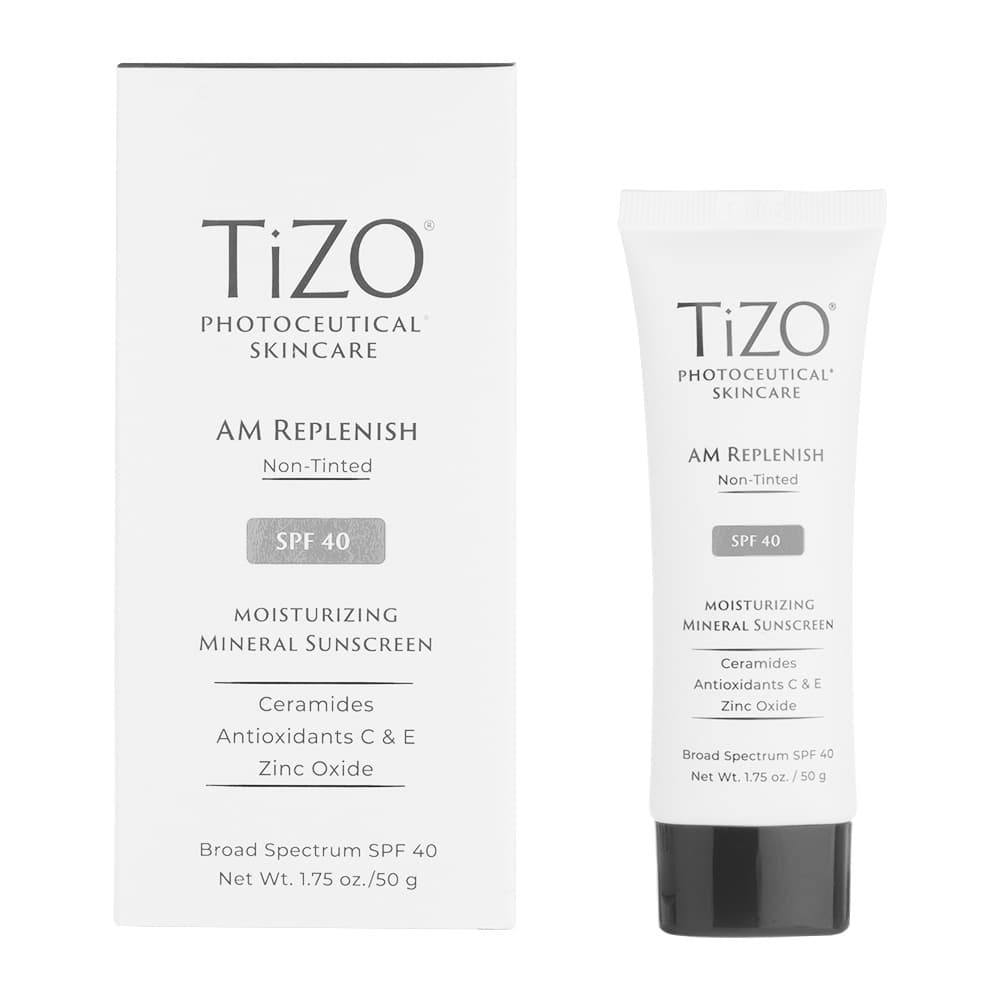 [TiZO]フォトシューティカルスキンケア AMリプレニッシュ SPF40(ノンティント) 【1本50g】
