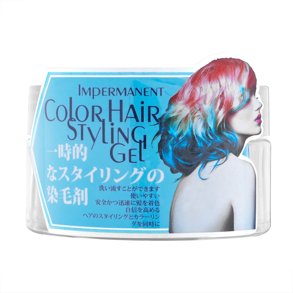 [o'Naomi]インパーマネント カラーヘアスタイリングジェル(ブルー) 【1本75g】