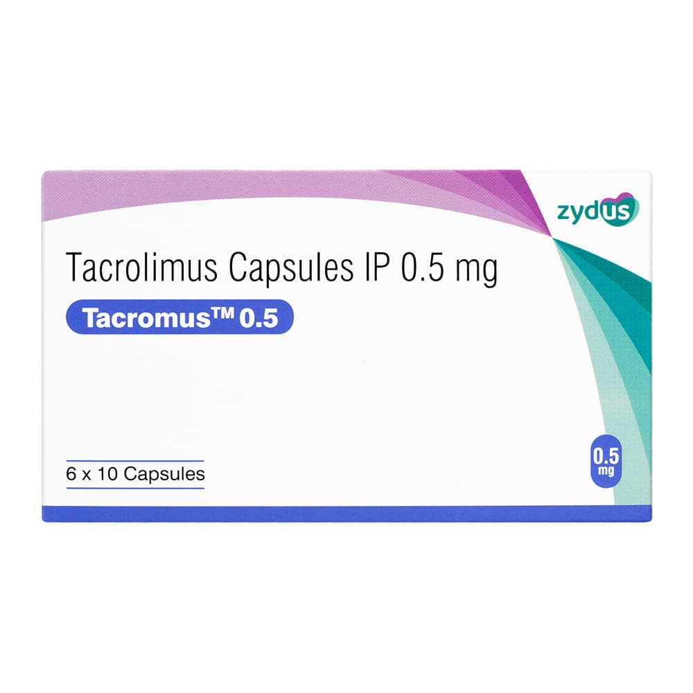 [プログラフジェネリック]タクロムス0.5mg 【1箱60カプセル】