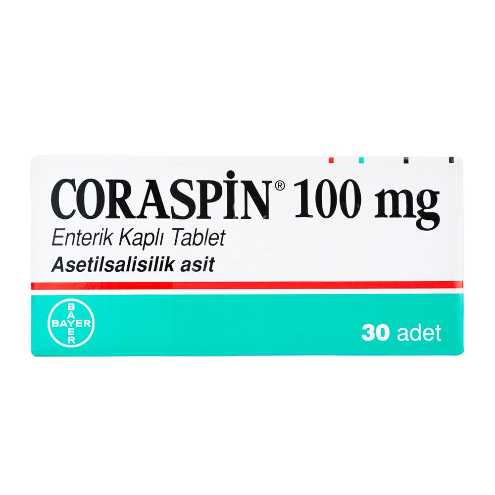 [バイアスピリン海外版]コラスピン100mg 【1箱30錠】