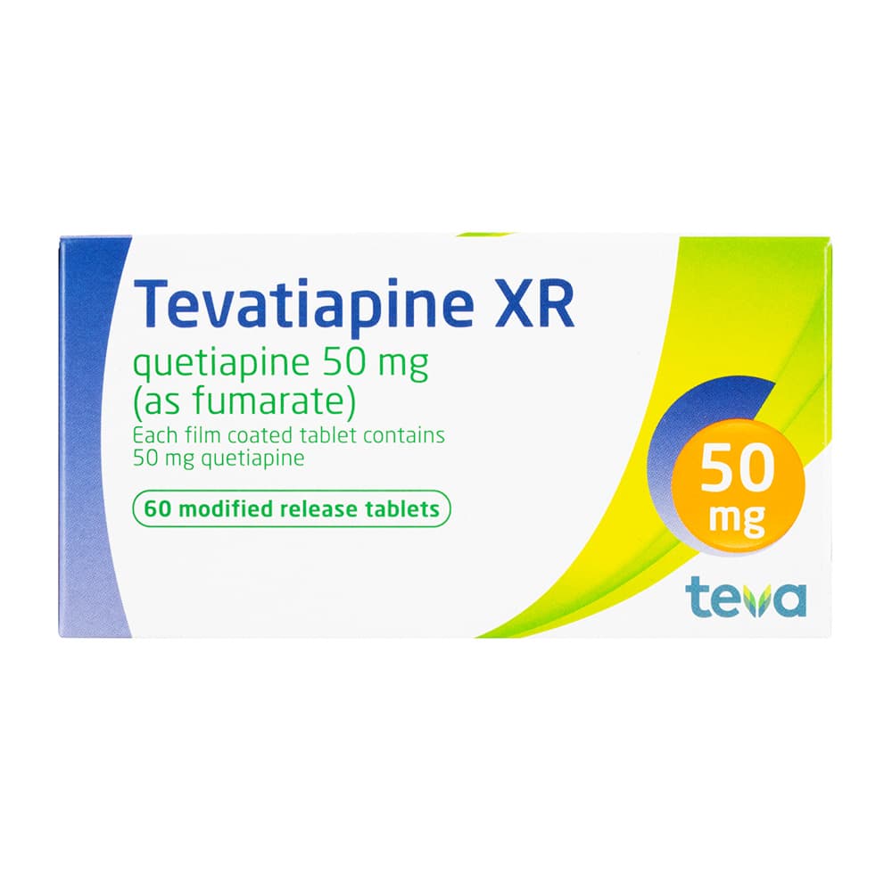[ビプレッソジェネリック]テバチアピンXR50mg 【1箱60錠】