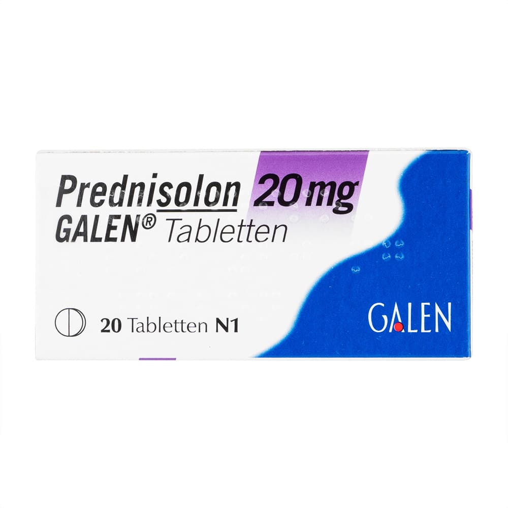 [プレドニン同成分]プレドニゾロン20mg 【1箱20錠】