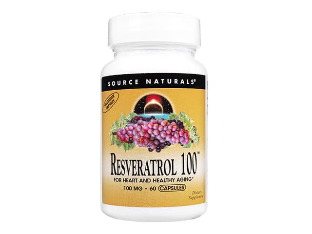 [SOURCE NATURALS]レスベラトロール100 【1本60カプセル】