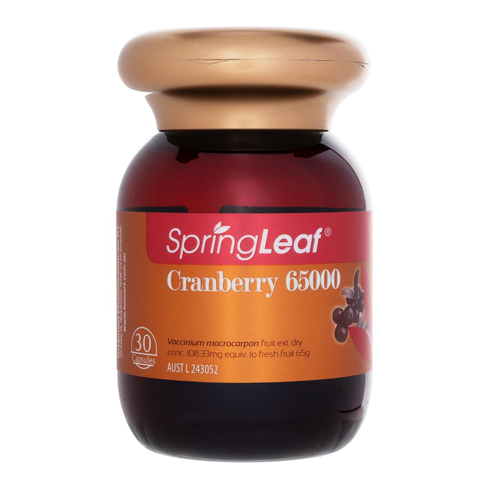 [SpringLeaf]クランベリー65000 【1本30カプセル】