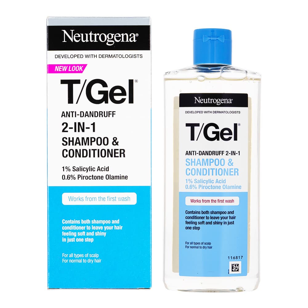 T/Gelアンチダンドラフ・2イン1シャンプー&コンディショナー[Neutrogena] 【1本250ml】