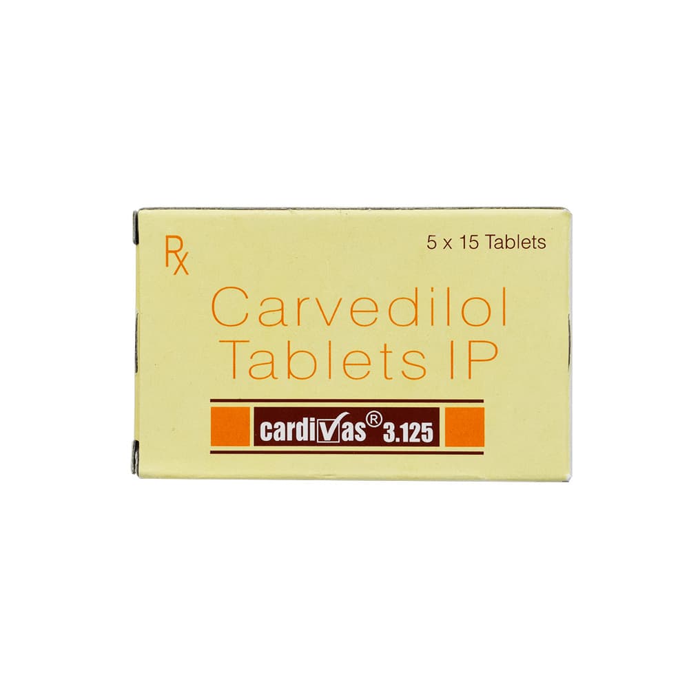 カーディバス3.125mg75錠 【1箱75錠】