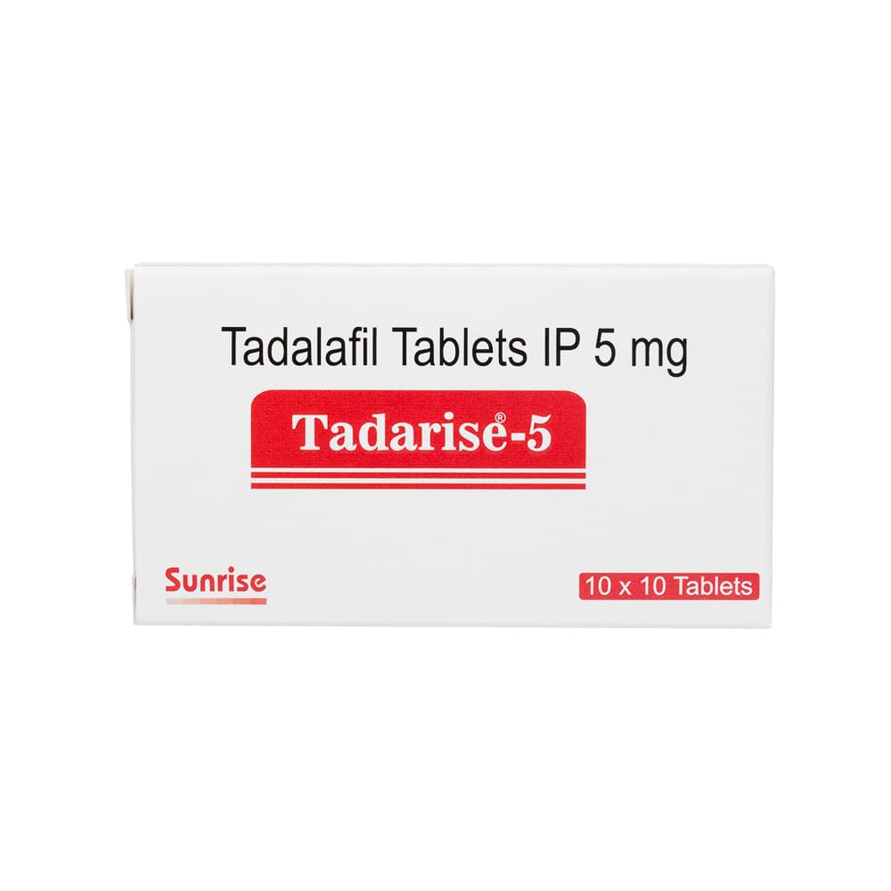 [シアリスジェネリック]タダライズ5mg 【1箱100錠】