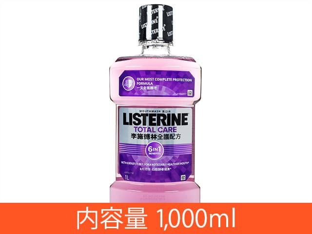 リステリントータルケアNo.6(海外版・フッ素配合) 【1本1000ml】