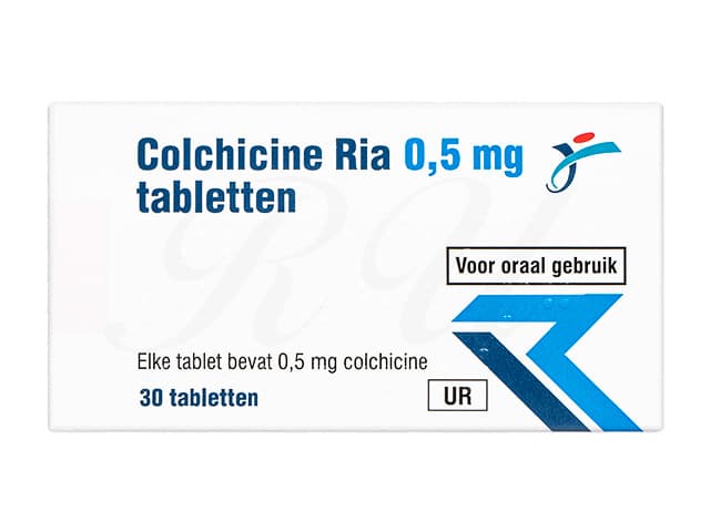 コルヒチンリア0.5mg 【1箱30錠】