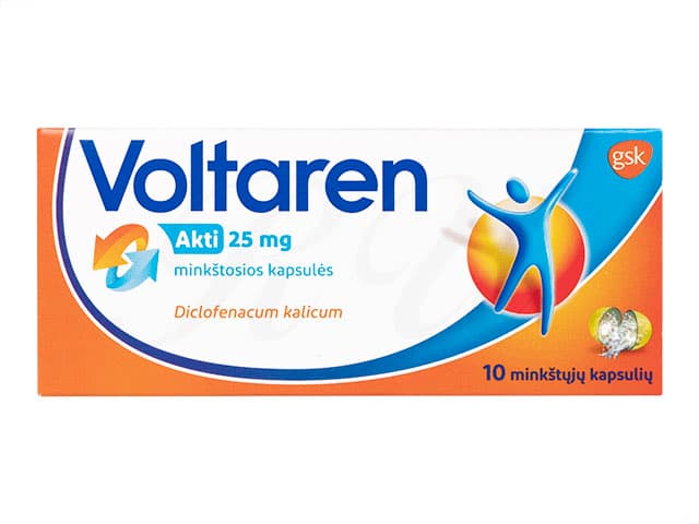 ボルタレン アクティ25mg 【1箱ソフトカプセル】