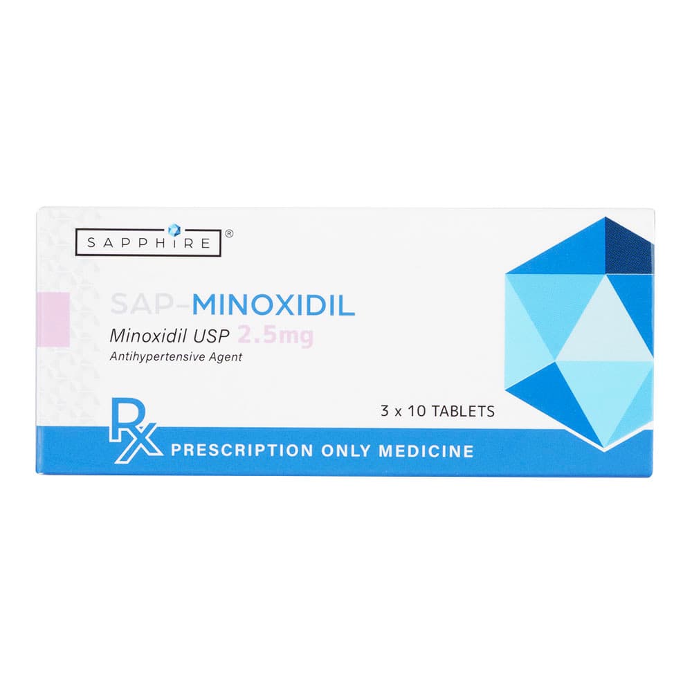 SAP-ミノキシジル2.5mg 【1箱30錠】